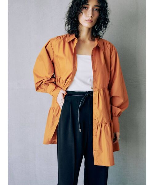 EVRIS（エヴリス）の「コードベルトルーズテーパードパンツ（その他パンツ・レディース・パープル/ブラック/アイボリー・SMALL/MEDIUM）」の14枚目の写真