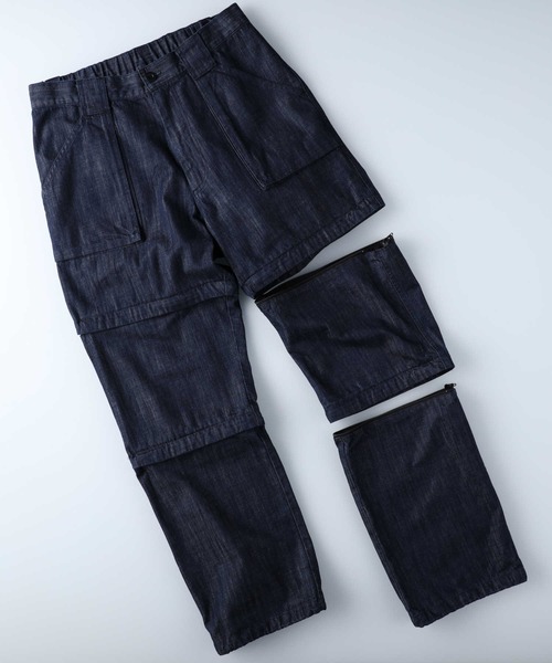 CAMP7（キャンプセブン）の「【CAMP7】３ＷＡＹクライミングパンツ（その他パンツ・メンズ・ダークインディゴブルー・L/XL/M）」の2枚目の写真