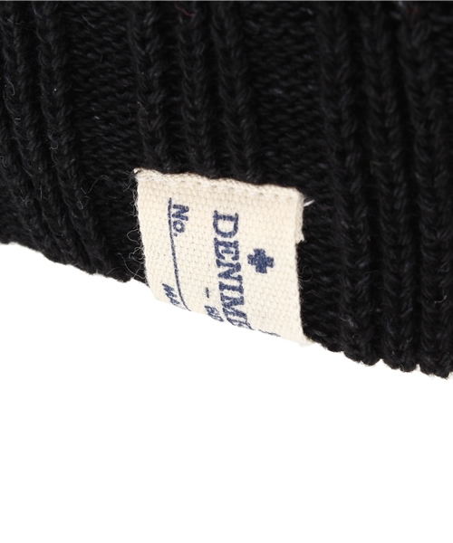 Denime（ドゥニーム）の「INDIGO KNIT BRIM CAP（ニットキャップ/ビーニー・メンズ・ネイビー/ブラック/インディゴブルー・FREE）」の8枚目の写真
