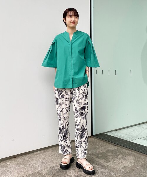 OPAQUE.CLIP（オペークドットクリップ）の「◆タンクソールダブルベルトサンダル（サンダル・レディース・ブラック/オフホワイト・02/03）」の12枚目の写真