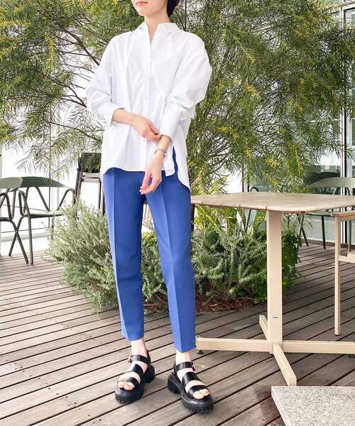 OPAQUE.CLIP（オペークドットクリップ）の「◆タンクソールダブルベルトサンダル（サンダル・レディース・ブラック/オフホワイト・02/03）」の6枚目の写真