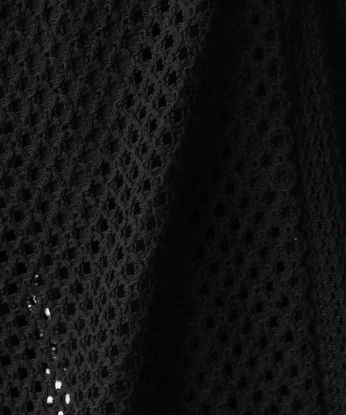 A part by(アパートバイ)の「Coメッシュパッチワークワンピース 266235(ワンピース・レディース・ブラック/アイボリー・FREE)」の17枚目の写真