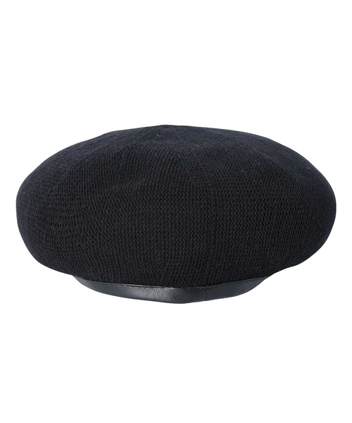 X-girl（エックスガール）の「SUMMER BERET（ハンチング/ベレー帽・レディース・ブラック/ベージュ・ONE SIZE）」の9枚目の写真