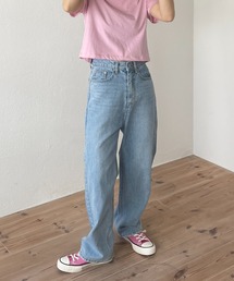 my friend denim / ハイウエストマイフレンドブルーデニム