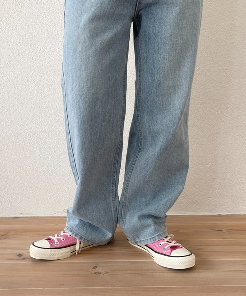 wee9s(ウィークス)の「my friend denim / ハイウエストマイフレンドブルーデニム(デニムパンツ・レディース・ブルー・S/M)」の22枚目の写真