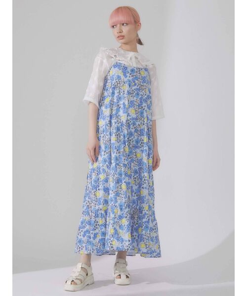 merry jenny（メリージェニー）の「フリルカラーおはなシアーブラウス（シャツ/ブラウス・レディース・ブラック/オフホワイト・FREE）」の22枚目の写真