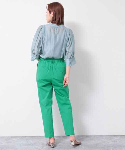 NOLLEY’S（ノーリーズ）の「◇【WEB限定】シアー袖タックブラウス（シャツ/ブラウス・レディース・ライトブルー/ブラック/ラベンダー/ベビーピンク・FREE）」の17枚目の写真