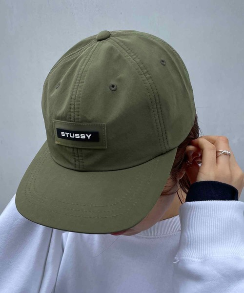 STUSSY（ステューシー）の「STUSSY /ステューシー/NP RIPSTOP LOW PRO CAP（キャップ・メンズ・グレー/ブラック/オリーブ・FREE）」の5枚目の写真