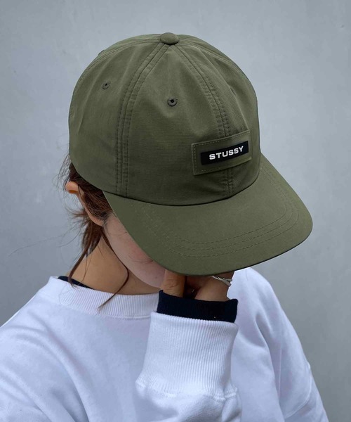 STUSSY（ステューシー）の「STUSSY /ステューシー/NP RIPSTOP LOW PRO CAP（キャップ・メンズ・グレー/ブラック/オリーブ・FREE）」の6枚目の写真