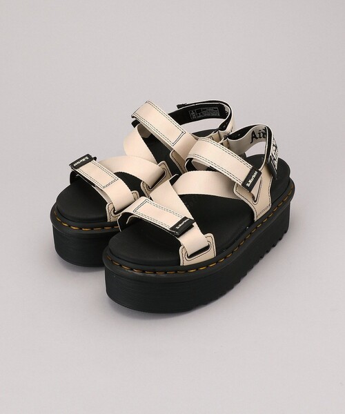 FREAK'S STORE（フリークスストア）の「Dr.Martens/ドクターマーチン QUAD ZEBRILUS KIMBER/ゼブリラスキンバー（サンダル・レディース・ブラック/ベージュ・4/3/5）」の8枚目の写真