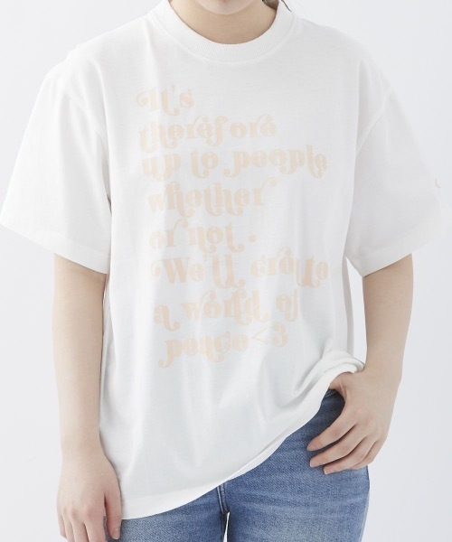 Ocean Pacific（オーシャンパシフィック）の「【OceanPacific×Sandy mag】ユニセックス 50thコラボTシャツ（Tシャツ/カットソー・レディース・ホワイト/チャコールグレー・MEDIUM/LARGE/X-LARGE）」の18枚目の写真