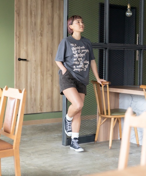 Ocean Pacific（オーシャンパシフィック）の「【OceanPacific×Sandy mag】ユニセックス 50thコラボTシャツ（Tシャツ/カットソー・レディース・ホワイト/チャコールグレー・MEDIUM/LARGE/X-LARGE）」の21枚目の写真