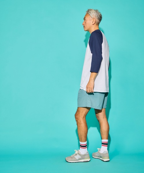 SUB POP(サブポップ)の「3/4 BASEBALL TEE "BIG LEAGUE"/ 3/4 ベースボール T "ビッグ リーグ”(Tシャツ/カットソー・メンズ・ホワイト×ネイビー・MEDIUM/LARGE/X-LARGE)」の11枚目の写真