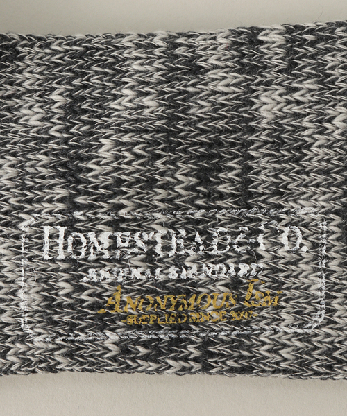 JOURNAL STANDARD J.S HOMESTEAD（ジャーナルスタンダードホームステッド）の「【j.s.homestead】リネンミックス スラブクオーターソックス（ソックス/靴下・メンズ・カーキ/アイボリー/コバルトブルー/スミクロ・FREE）」の12枚目の写真