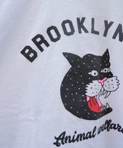 tシャツ FUNG/ファング　BASIC TEE BROOKLYN　Ｔシャツ レディース FUNG（ファング）の「FUNG/ファング Basic Tee brooklyn 半袖T