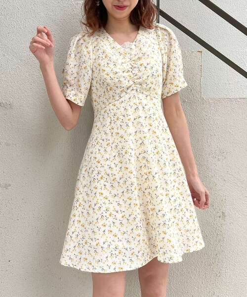 レディフラワーミニワンピ ワンピース Majestic Legon マジェスティックレゴン のファッション通販 Zozotown
