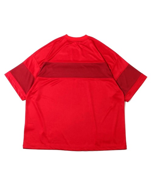 atmos pink（アトモスピンク）の「atmos pink スポーティートップス（Tシャツ/カットソー・レディース・レッド/サックスブルー/グリーン・FREE）」の4枚目の写真