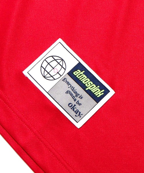 atmos pink（アトモスピンク）の「atmos pink スポーティートップス（Tシャツ/カットソー・レディース・レッド/サックスブルー/グリーン・FREE）」の8枚目の写真