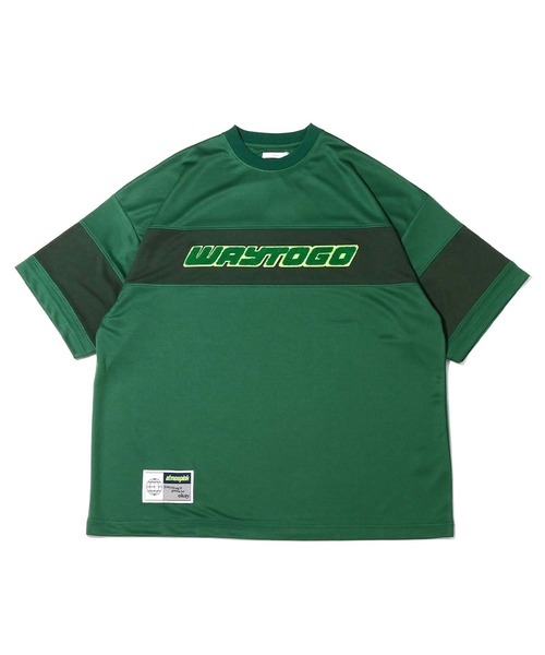 atmos pink（アトモスピンク）の「atmos pink スポーティートップス（Tシャツ/カットソー・レディース・レッド/サックスブルー/グリーン・FREE）」の11枚目の写真