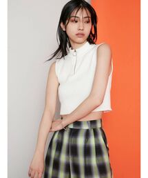 EMODA | ハーフジップタンクトップ(タンクトップ)