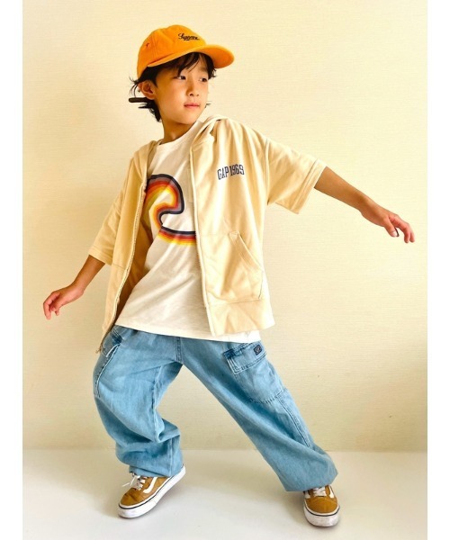 GAP キャップ S リフレクター 光るパーカー ベージュ 1969 GAP キャップ S リフレクター 光るパーカー ベージュ 1969（GAP