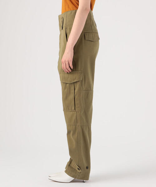 ISABEL MARANT（イザベルマラン）の「ISABEL MARANT ETOILE GEENA コットン カーゴパンツ（カーゴパンツ・レディース・カーキ・36/34）」の4枚目の写真