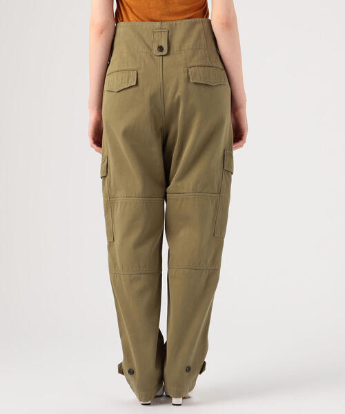 ISABEL MARANT（イザベルマラン）の「ISABEL MARANT ETOILE GEENA コットン カーゴパンツ（カーゴパンツ・レディース・カーキ・36/34）」の5枚目の写真