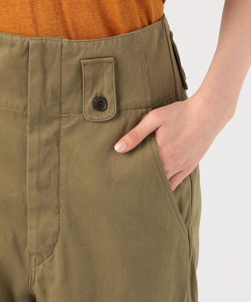 ISABEL MARANT（イザベルマラン）の「ISABEL MARANT ETOILE GEENA コットン カーゴパンツ（カーゴパンツ・レディース・カーキ・36/34）」の9枚目の写真