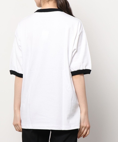 BEN DAVIS(ベンデイビス)の「【BEN DAVIS/ベンデイビス】ショップロゴ オーバルロゴTシャツ/ビッグシルエット/リンガーT(Tシャツ/カットソー・レディース・グレー系その他/ホワイト/アッシュグレー/グリーン/チャコールグレー・M/L/XL)」の19枚目の写真