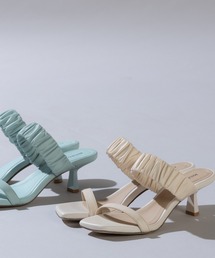 LAUTREAMONT | ポインテッドリンクルサンダル(サンダル)