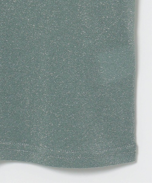 notch.(ノッチ)の「ラメ半袖Tシャツ(Tシャツ/カットソー・レディース・ブラック/グレー・M)」の14枚目の写真