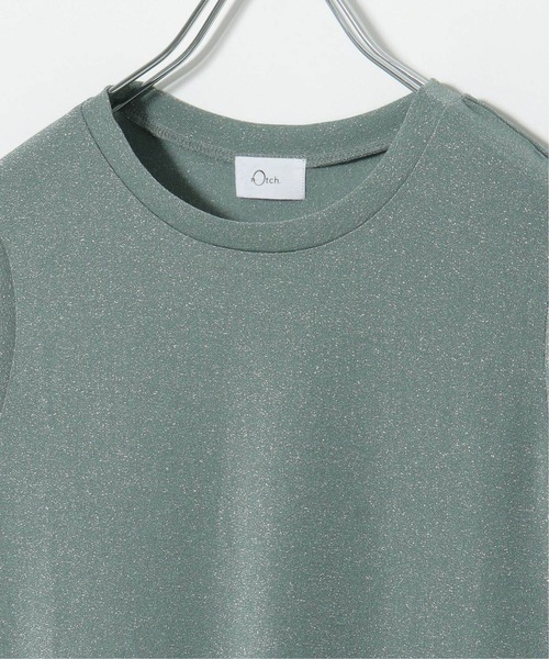 notch.(ノッチ)の「ラメ半袖Tシャツ(Tシャツ/カットソー・レディース・ブラック/グレー・M)」の15枚目の写真