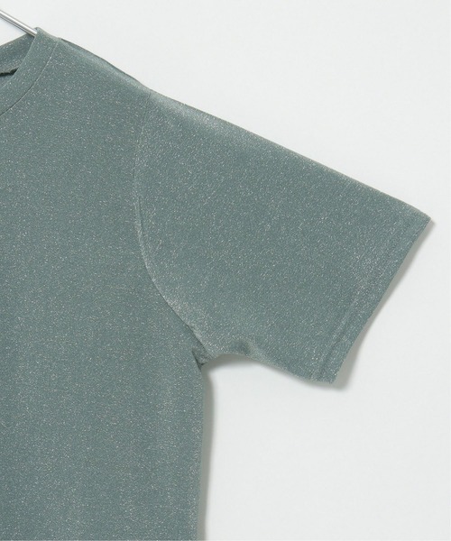 notch.(ノッチ)の「ラメ半袖Tシャツ(Tシャツ/カットソー・レディース・ブラック/グレー・M)」の13枚目の写真