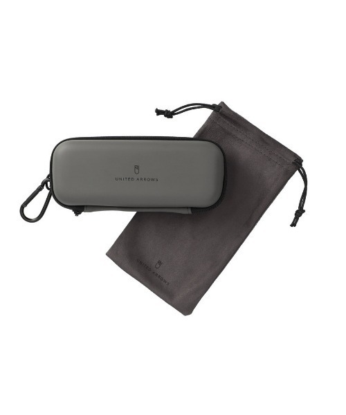 UNITED ARROWS（ユナイテッドアローズ）の「ボストン型 サングラス｜ユナイテッドアローズ｜Zoff｜UNITED ARROWS（サングラス・レディース・ブラック/ブラウン/クリア・FREE）」の4枚目の写真