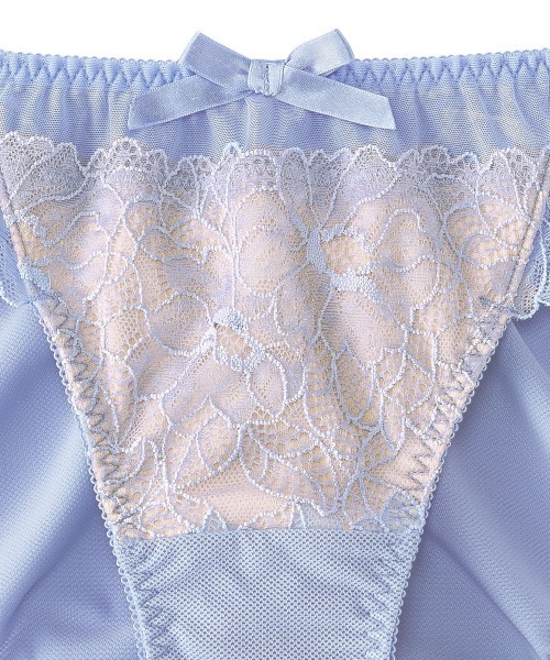 aimerfeel（エメフィール）の「▼【吸水速乾◎暑い日中のおでかけを快適に！ノンワイヤーで軽いつけ心地】さらっとドライ 夢ごこち ノンワイヤー ブラジャー&ショーツ（ブラ&ショーツ・レディース・ブラック/ホワイト/カーキ/ブルー・D75/B65/E75/C70/D65/B75/B70/E65/E70/D70/C65/C75）」の21枚目の写真