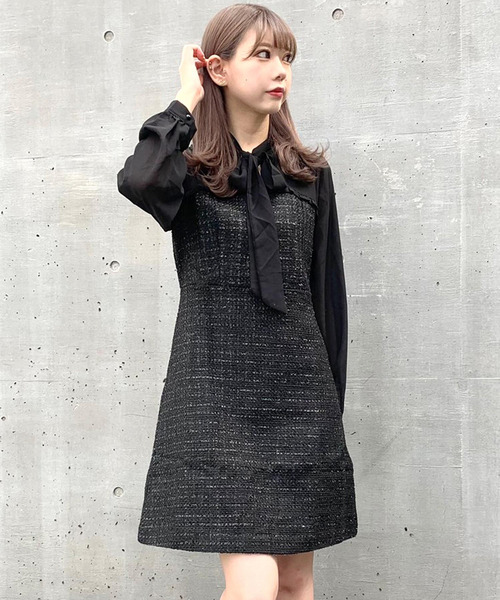 セール ブランド古着 長袖ワンピース ワンピース Titty Co ティティーアンドコー のファッション通販 Zozoused