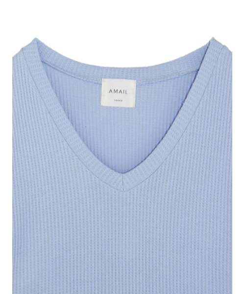 AMAIL（アマイル）の「Sky peace setup（タンクトップ・レディース・ブラック/ブルー/グレー・FREE）」の15枚目の写真