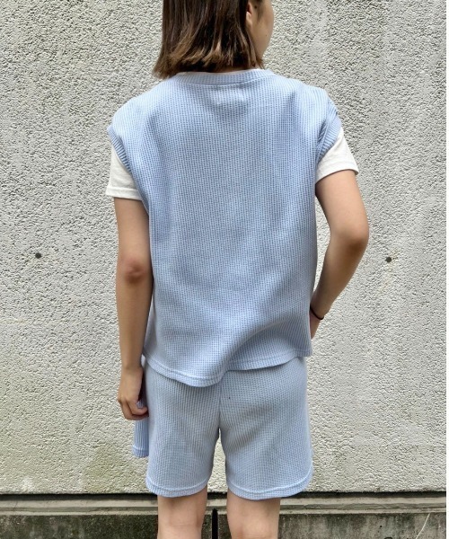 AMAIL（アマイル）の「Sky peace setup（タンクトップ・レディース・ブラック/ブルー/グレー・FREE）」の21枚目の写真