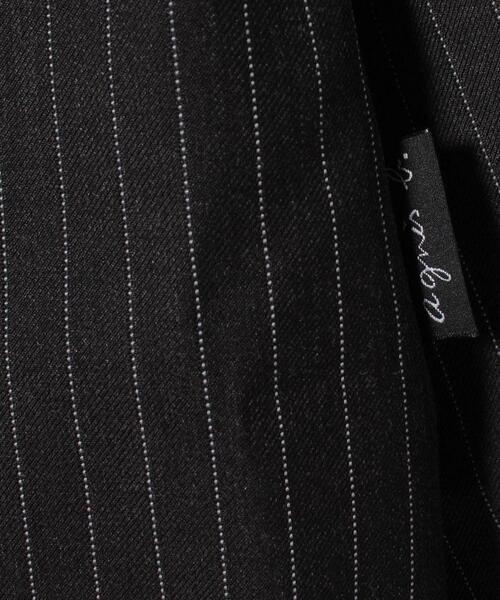 agnes b.（アニエスベー）の「RIT3 E VESTE キッズ ストライプジャケット（テーラードジャケット・キッズ・グレー系その他・6YEAR/10YEAR/12YEAR）」の5枚目の写真