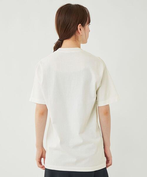 LOS ANGELES APPAREL(ロサンゼルスアパレル)の「【別注】< LOSANGELES APPAREL > プリント Tシャツ(Tシャツ/カットソー・レディース・ホワイト/ライトグレー/オフホワイト・FREE)」の16枚目の写真