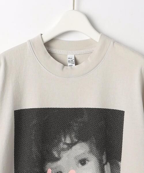 LOS ANGELES APPAREL(ロサンゼルスアパレル)の「【別注】< LOSANGELES APPAREL > プリント Tシャツ(Tシャツ/カットソー・レディース・ホワイト/ライトグレー/オフホワイト・FREE)」の10枚目の写真