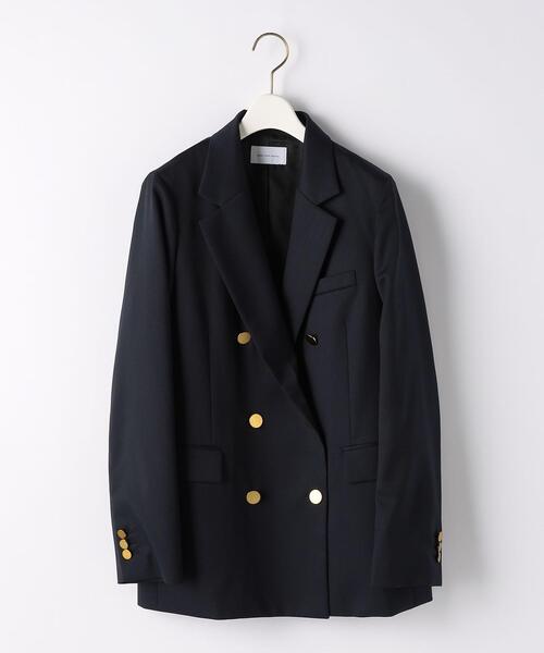 green label relaxing(グリーンレーベルリラクシング)の「TW ツイル テーラー ジャケット(テーラードジャケット・レディース・ネイビー・38/36)」の14枚目の写真