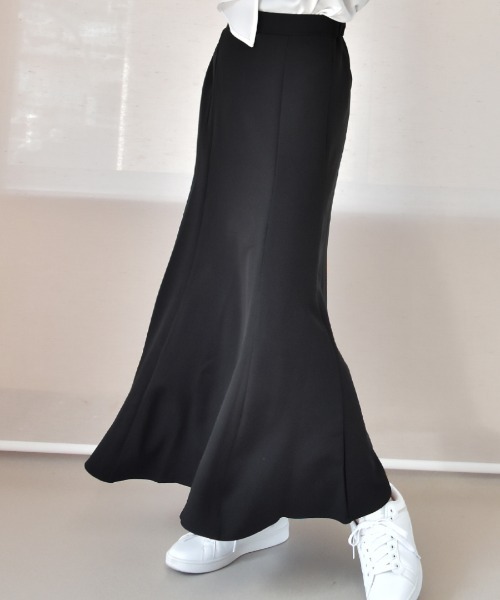 Coo+i（クーイ）の「マーメードスカート（スカート・レディース・ミント/オリーブ/ピンク/ベージュ/ブラック/ネイビー/モカ・L/M）」の2枚目の写真