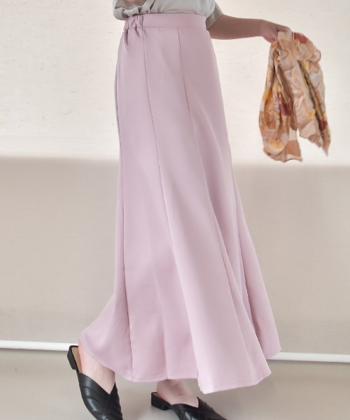 Coo+i（クーイ）の「マーメードスカート（スカート・レディース・ミント/オリーブ/ピンク/ベージュ/ブラック/ネイビー/モカ・L/M）」の20枚目の写真