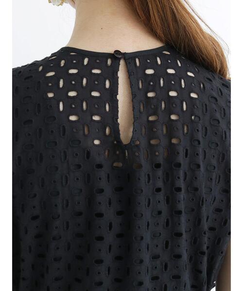Te chichi(テチチ)の「◎カットワークレースワンピース(ワンピース・レディース・ブラック/オフホワイト・フリ-)」の14枚目の写真