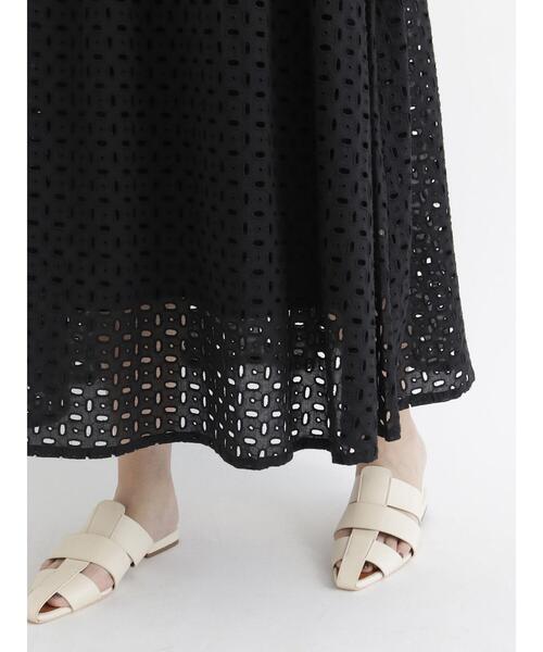 Te chichi(テチチ)の「◎カットワークレースワンピース(ワンピース・レディース・ブラック/オフホワイト・フリ-)」の11枚目の写真