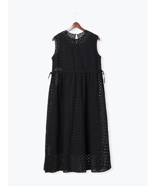 Te chichi(テチチ)の「◎カットワークレースワンピース(ワンピース・レディース・ブラック/オフホワイト・フリ-)」の8枚目の写真