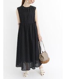 Te chichi | カットワークレースワンピース(ワンピース)