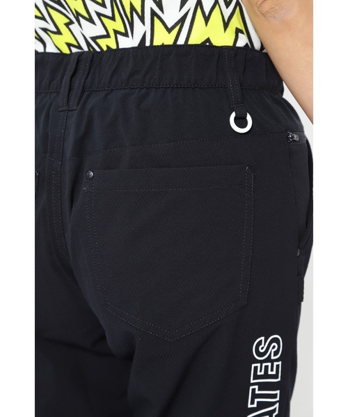 PEARLY GATES】ストレッチダイヤドビー×ドットエアー ジョガーパンツ