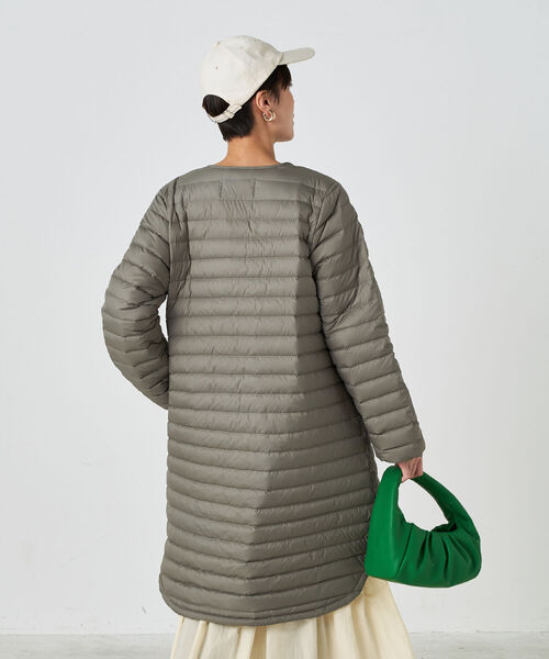 Traditional Weatherwear（トラディショナルウェザーウェア）の「◇【WEB限定カラーあり】【TRADITIONAL WEATHERWEAR】ARKLEY LONG DOWN PA（ダウンジャケット/コート・レディース・オフホワイト/ブラック/チャコールグレー・36/34）」の9枚目の写真